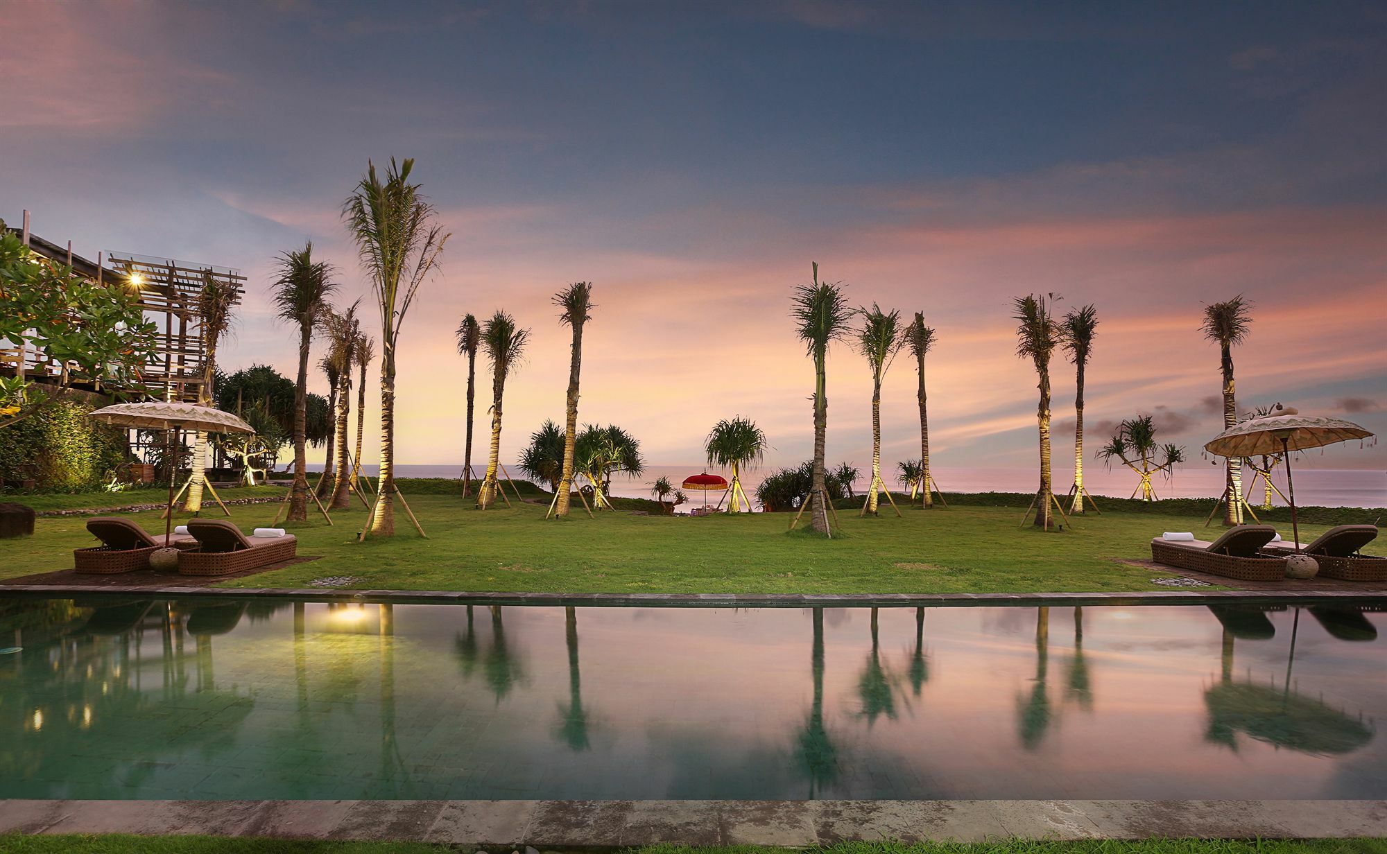 Hotel Wakagangga Selemadeg Esterno foto